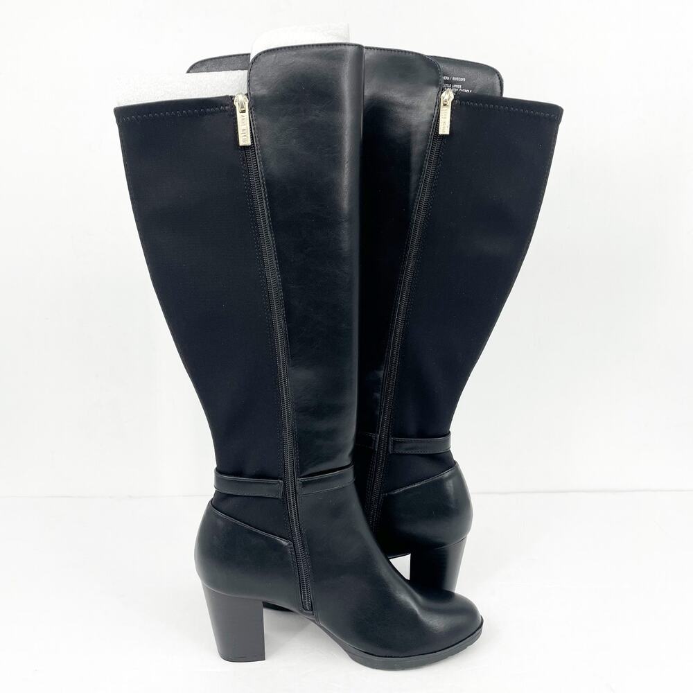 Anne Klein Womens Rivera Knee High Boots US 8 M EU 38 Black NIB - Picture 4 of 12
